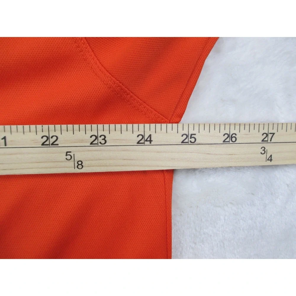 Nike Polo Shirt Mens‎ Extra Large Orange Tour Performance DriFit Golf Casual*